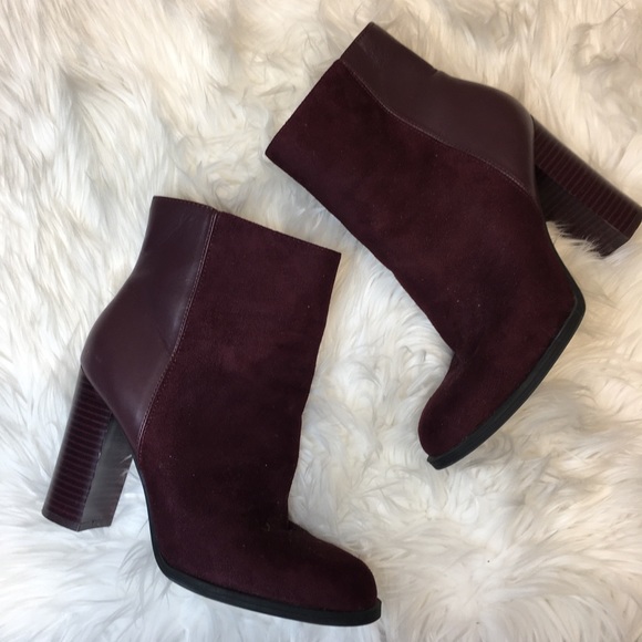 🦖 Sam Edelman burgundy booties - Picture 6 of 8